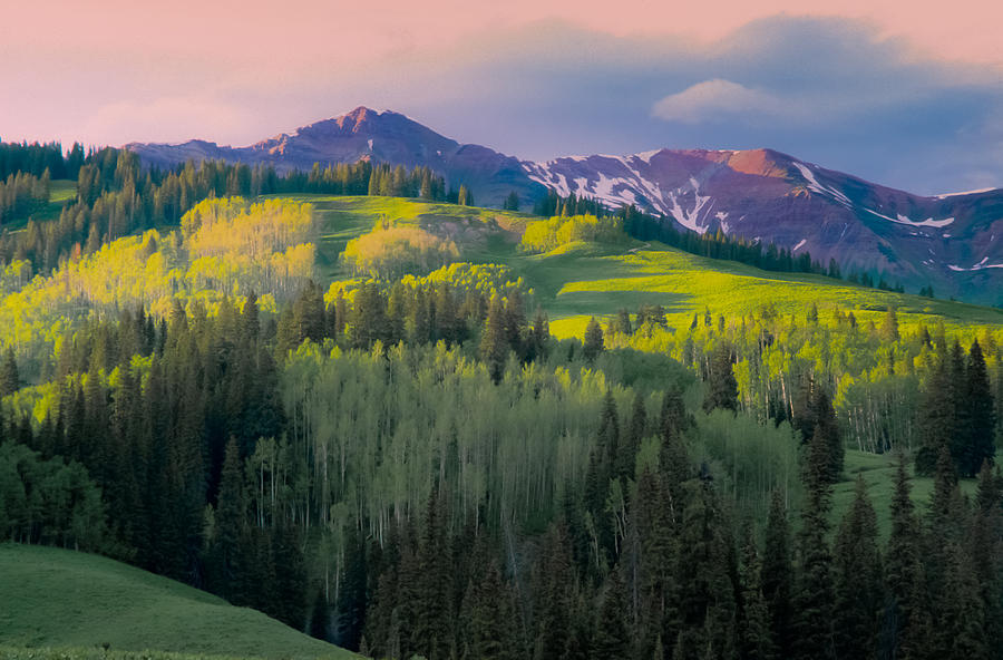 Colorado Photograph - Evening near Crested Butte by Mike Bennett Colorado Photograph - Evening near Crested Butte by Mike Bennett