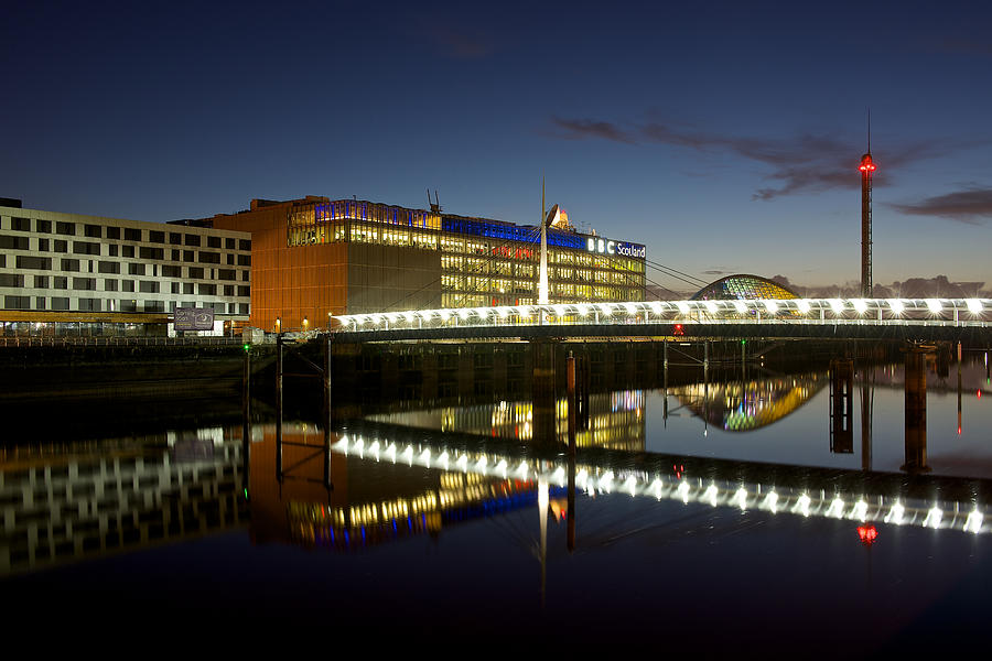 Evening on the Clyde Photograph by Stephen Taylor