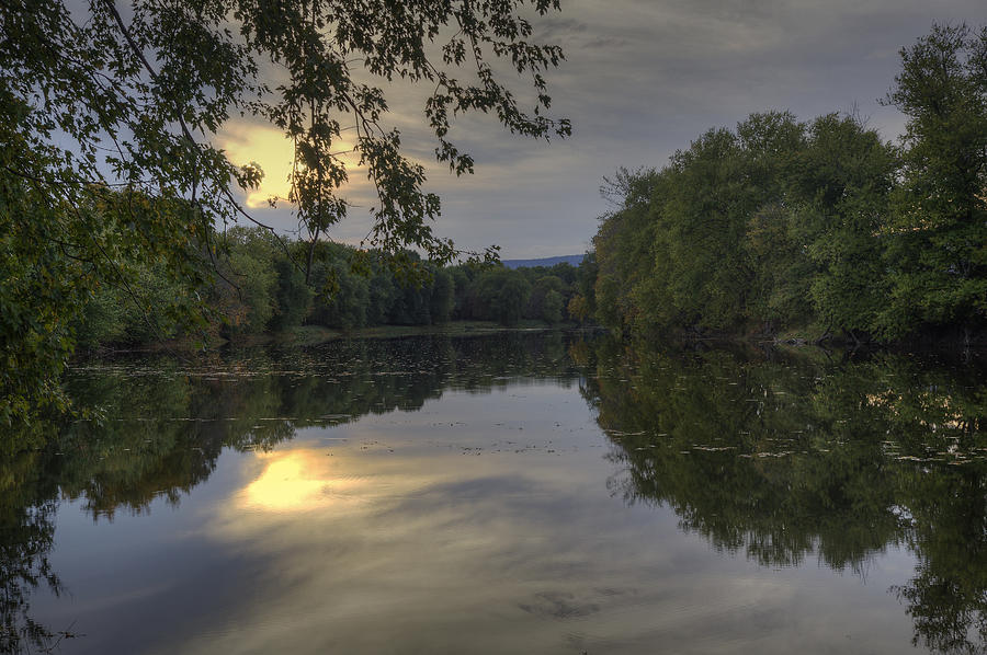 Evening on the Wallkill Photograph by Steve Gravano