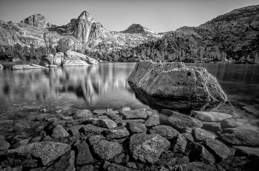 Evening Serenity Black and White Photograph by Matt Hammerstein