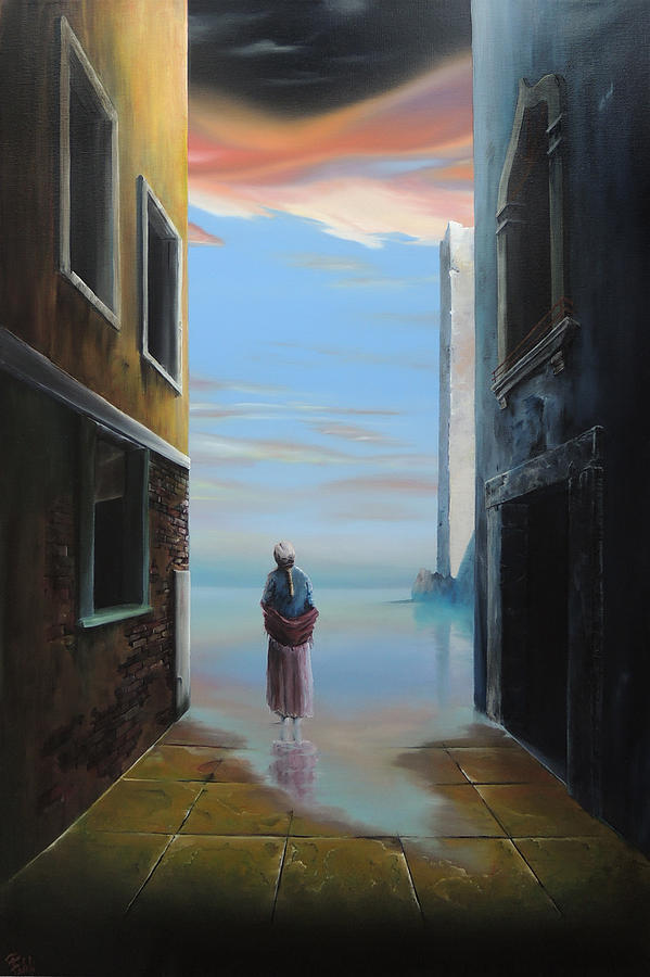 David Fedeli Painting - Evening Tide by David Fedeli