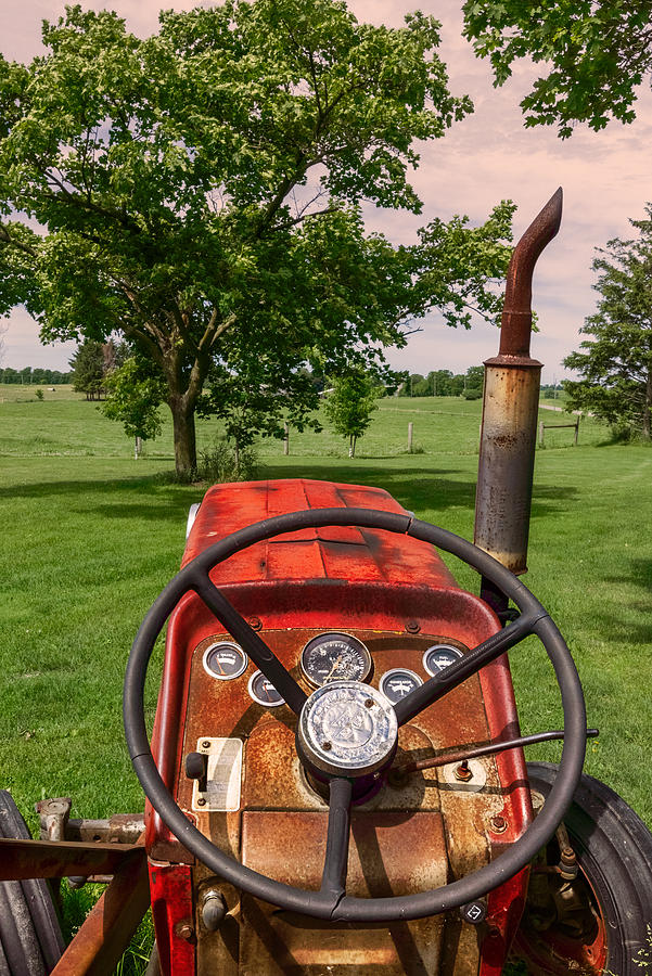 Tree Photograph - Ever Drive a Tractor by Garvin Hunter