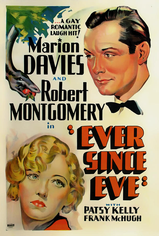 Vintage Photograph - Ever Since Eve Movie Poster 1937 by Mountain Dreams