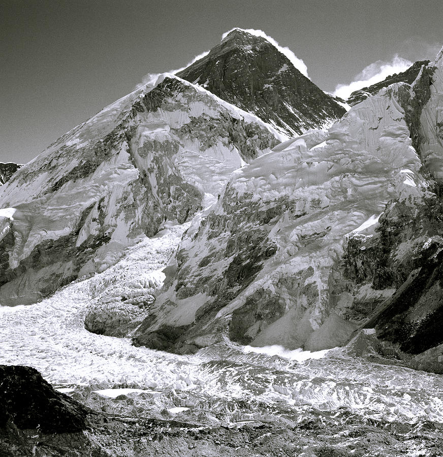 Everest Sunrise Photograph by Shaun Higson