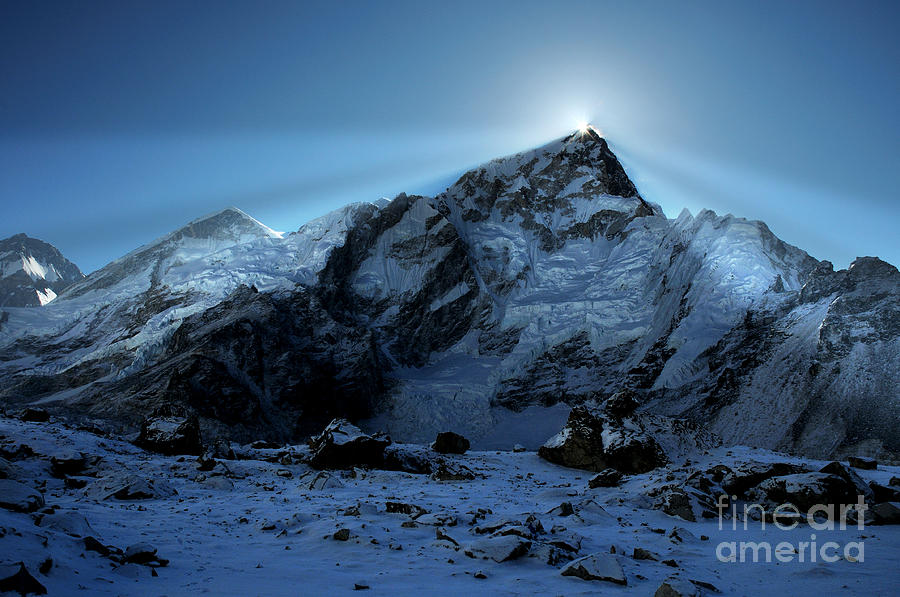 Everest Sunrise Photograph by Colin Woods