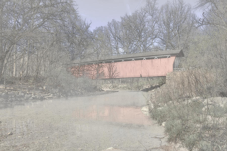 Everett Covered Bridge Photograph by Jack R Perry