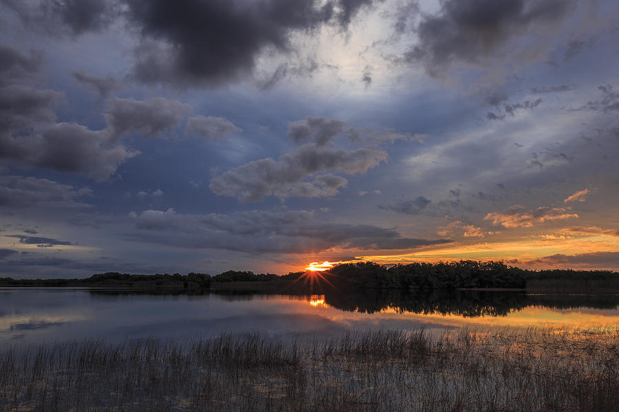 Winter Photograph - Everglades Dawn by Mike Lang