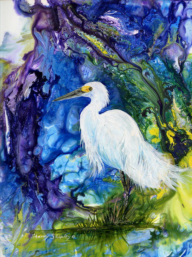 Everglades Fantasy Painting by Sherry Shipley - Fine Art America