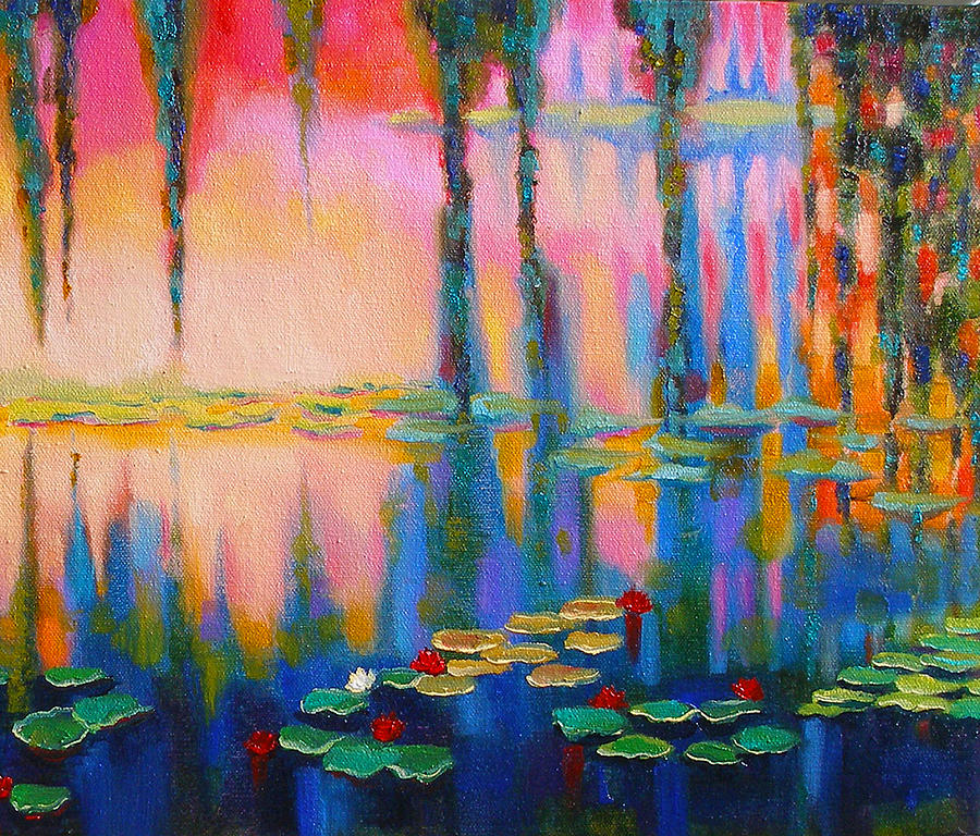 Claude Monet Painting - Everglades Swamp in Florida by Susi Franco