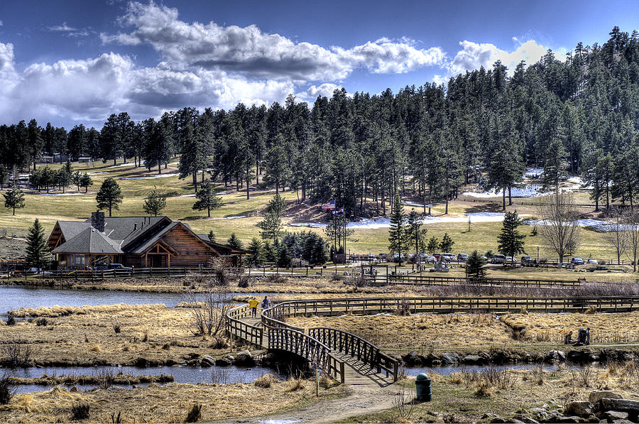 Evergreen Colorado Lakehouse Photograph by Ron White