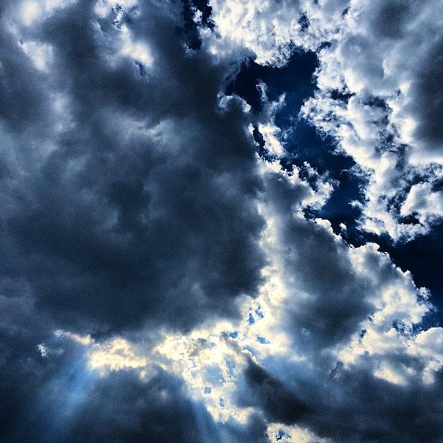 Every Cloud Has A Silver Lining...and Photograph by Samantha Ouellette