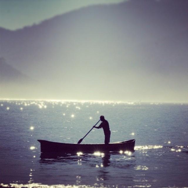 every Man Paddle His Own Canoe. Photograph by Andre Paraguacu Moreira