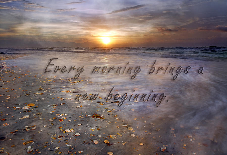 Every Morning Brings A New Beginning Photograph