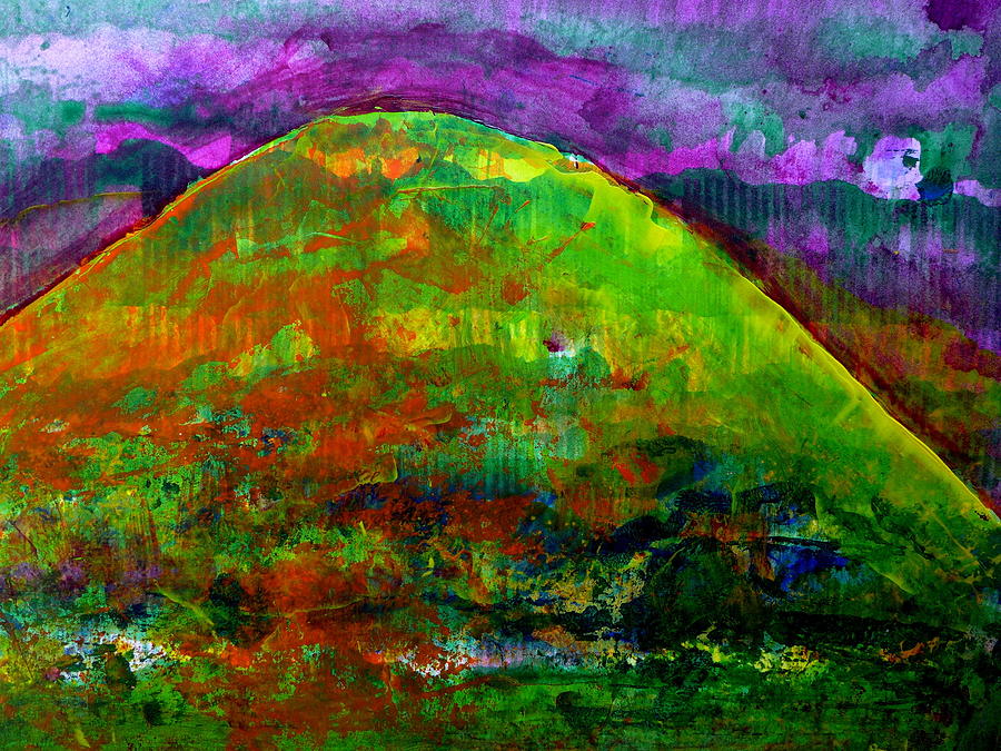 Acrylic Painting - Every Mountain 131 by Aquira Kusume