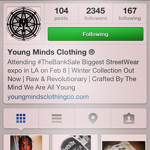 Everybody Follow Young Minds Clothing Photograph by Mason Kennedy