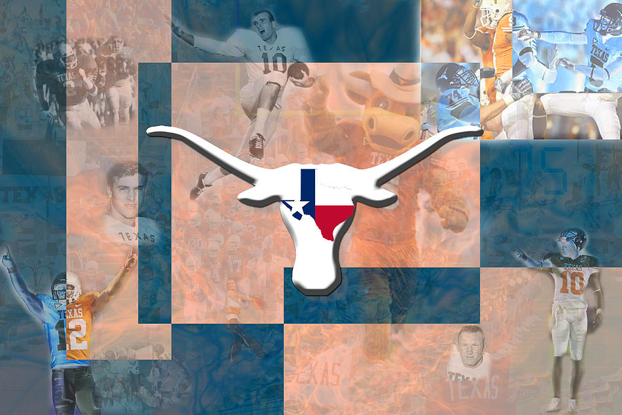 Dallas Cowboys Digital Art - Everything is Bigger in Texas by Jimi Bush