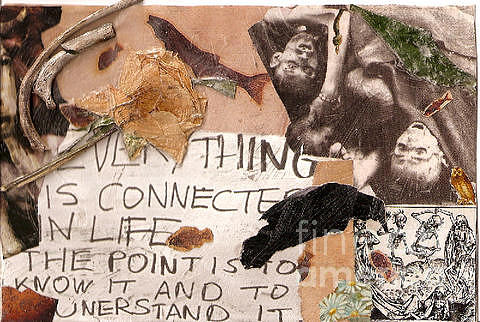 Everything Is Connected Mixed Media by Bellavia