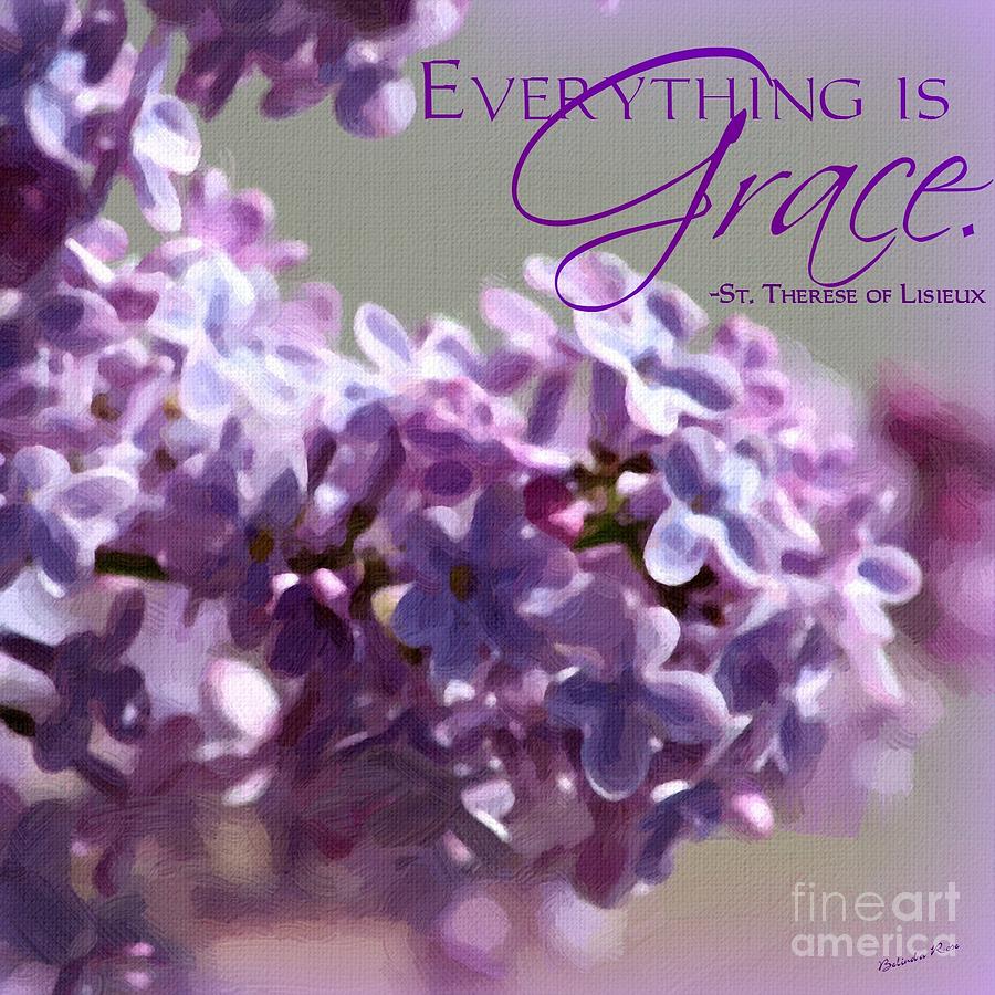 Everything Is Grace Digital Art by Belinda Rose