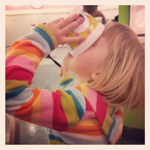 Sweetfrog Photograph - Evey Loves Sweet Frog Froyo Too! by Chris Morgan