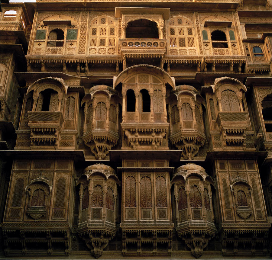 Evocative Architecture Of Rajasthan In India Photograph by Shaun Higson