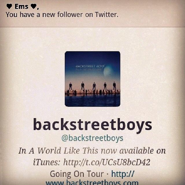 Music Photograph - Excited Much... #backstreetboys Just by Emma Harper