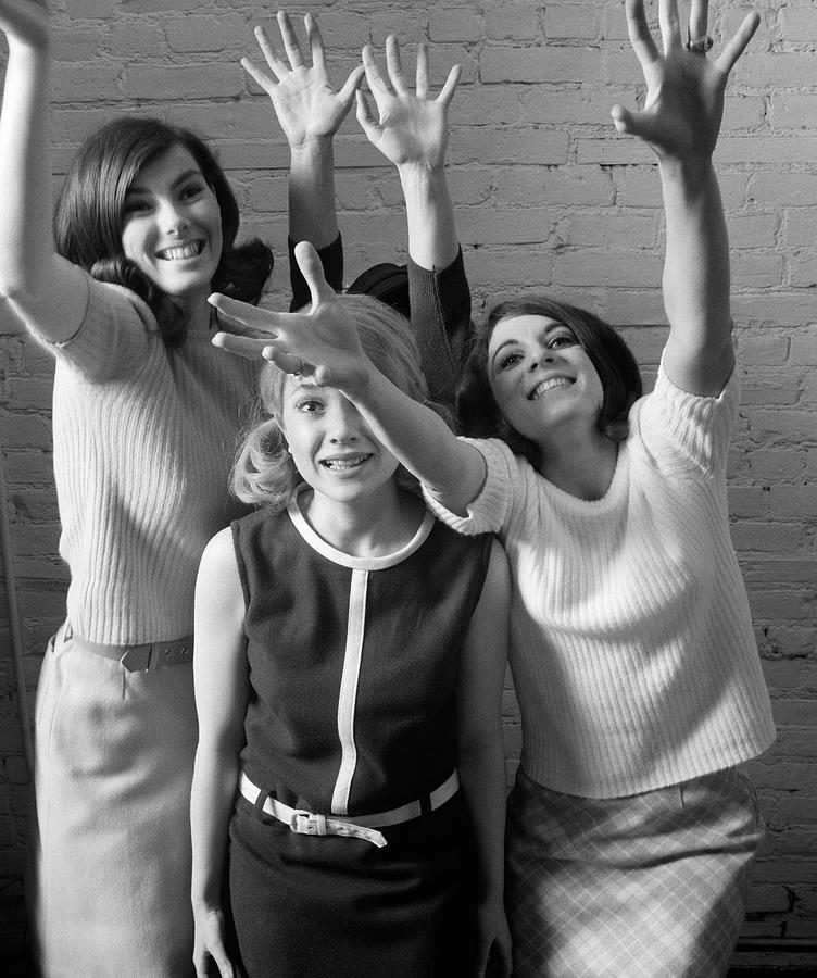 Vintage Photograph - Excited Teenage Girls, C.1960-70s by H. Armstrong Roberts/ClassicStock