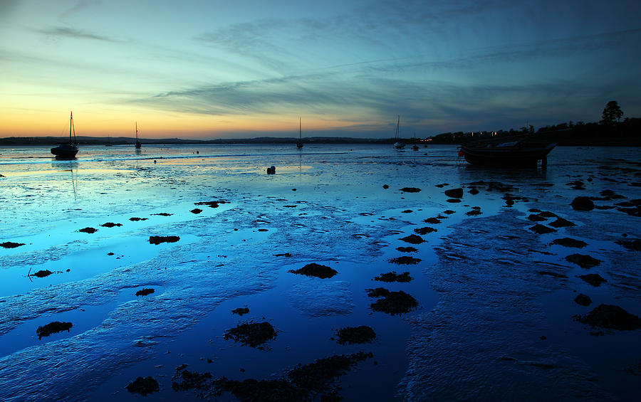 Exe Estuary Sunset Photograph