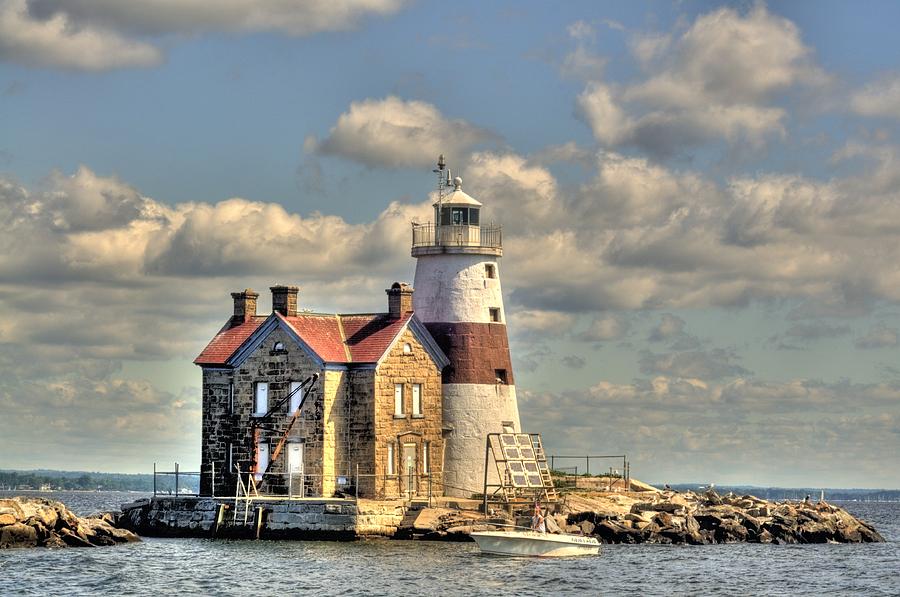 Execution Rocks Lighthouse Photograph by Roni Chastain