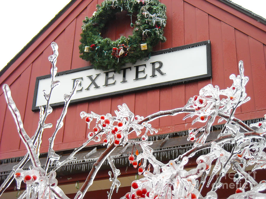 Exeter on Ice Photograph by Beverly Tabet
