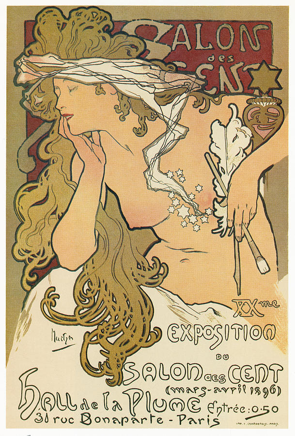 Exhibition Poster, 1896 Painting by Granger