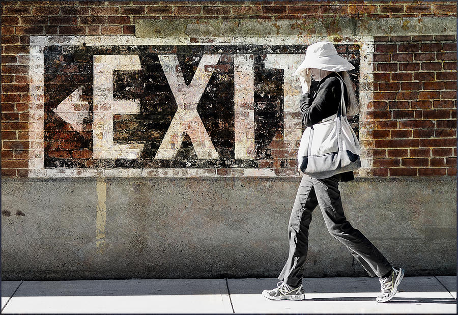 Exit Photograph by Rick Mosher