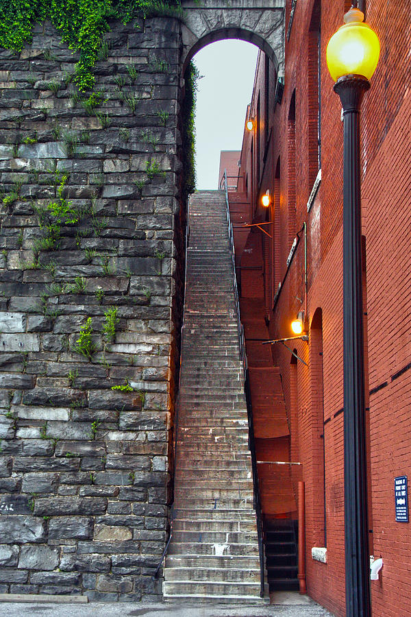 Exorcist Steps Photograph by Mitch Cat