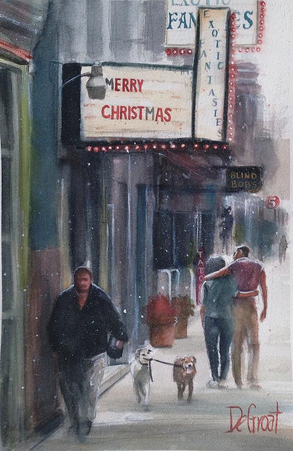 Exotic Fantasies in the Oregon District Painting by Gregory DeGroat
