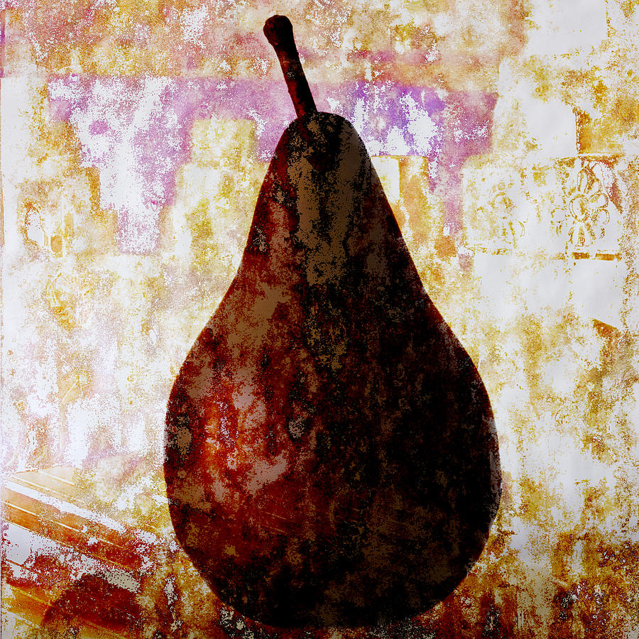 Still Life Photograph - Exotic Pear by Carol Leigh