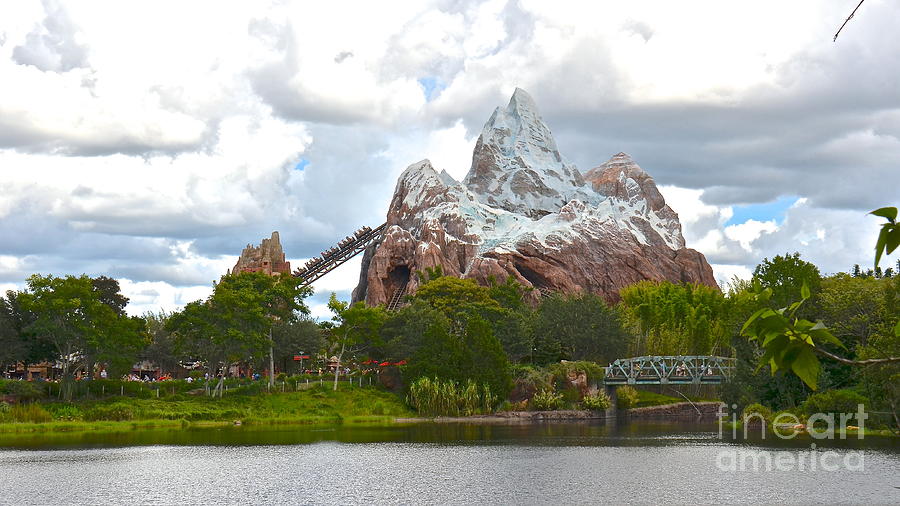 Expedition Everest Photograph by Carol  Bradley