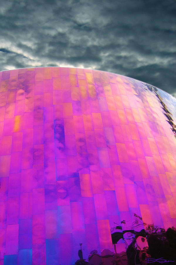 Seattle Photograph - Experience Music Project by Ric Soulen