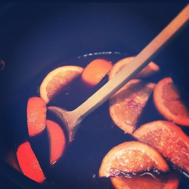 Experimented Making Mulled Wine! W Photograph by Jordan Ferrante