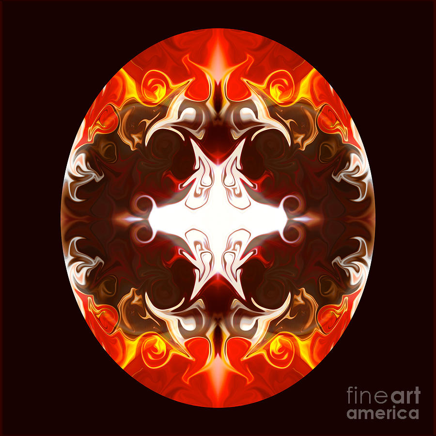 Exploding Consciousness Abstract Mandala Artwork by Omaste Witkowski Digital Art by Omaste Witkowski