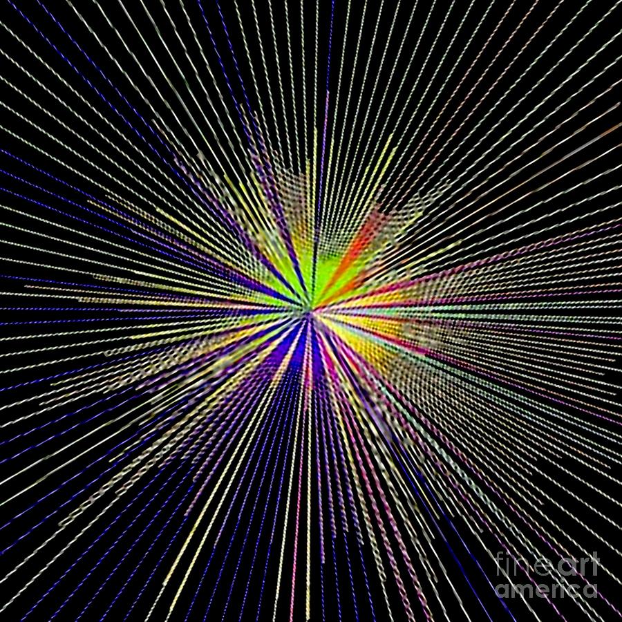 Exploding Light 0001 Digital Art by Kip Vidrine
