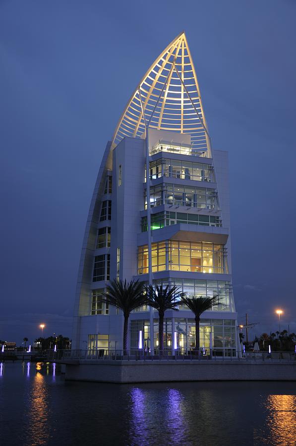 Exploration Tower-Lights on Photograph by Bradford Martin