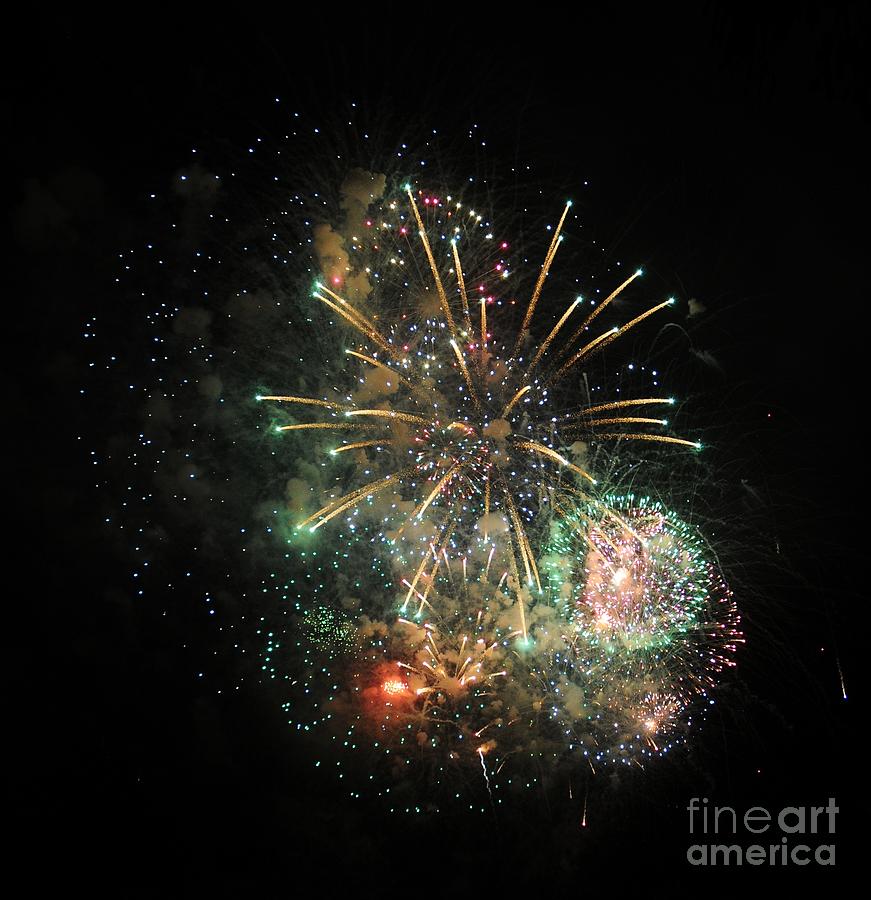 Explosion of Color on Canada Day Photograph by Vivian Christopher