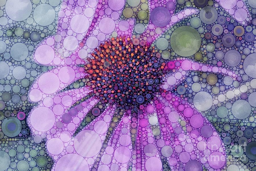 Explosive Echinacea Digital Art by Lynellen Nielsen