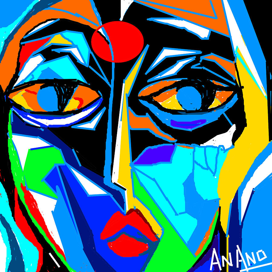 Expression-4 Digital Art by Anand Swaroop Manchiraju