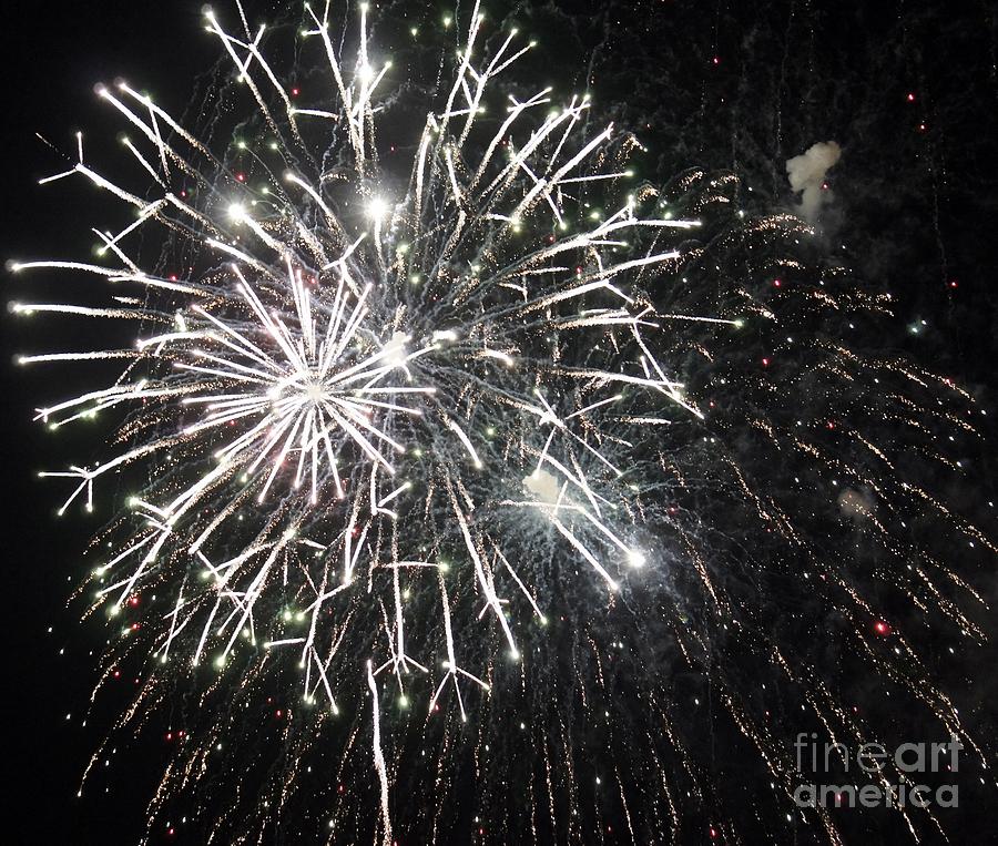 Fireworks Photograph - Extender by Lilliana Mendez