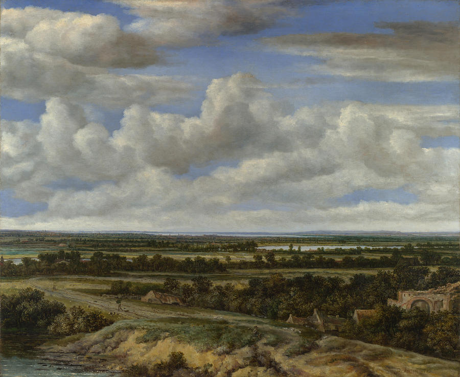 Extensive Landscape Painting by Philip de Koninck