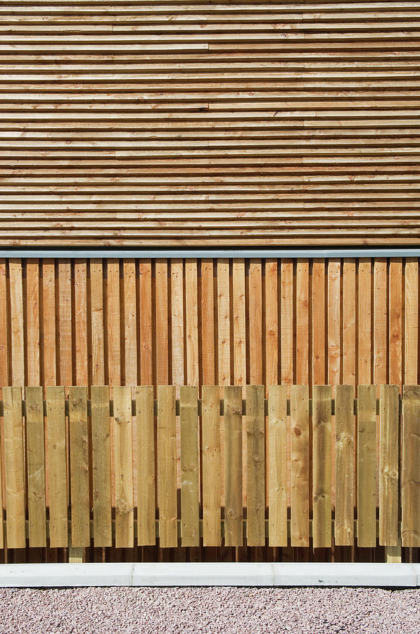 Exterior Cladding & Fence Photograph by Northlightimages