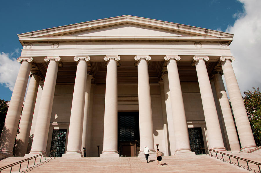 Exterior, National Gallery Of Art Photograph by Lee Foster - Fine Art ...