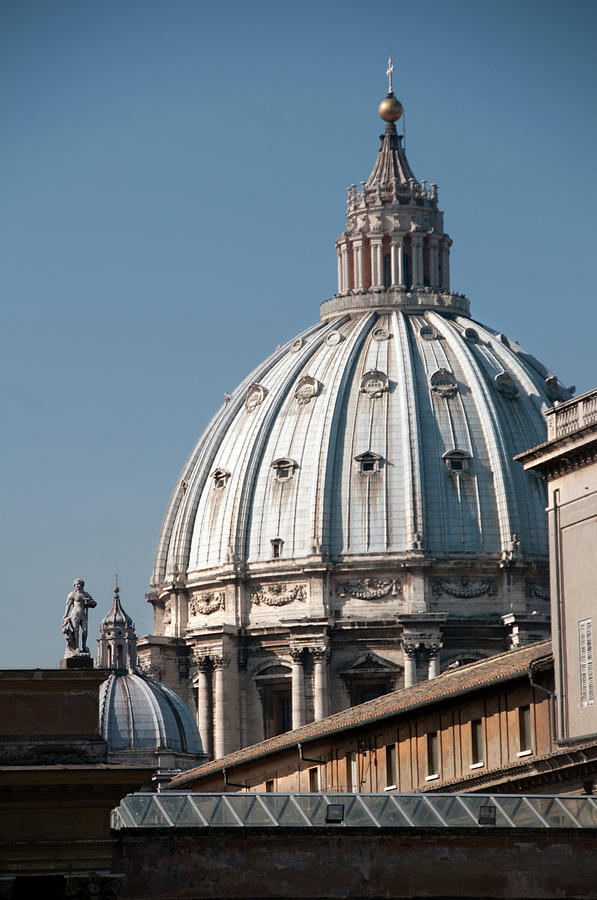 Exterior Of The  Vatican Photograph by Mitch Diamond