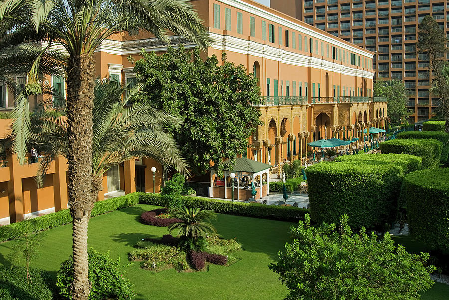 Exteriors, Marriott Hotel, Cairo, Egypt Photograph by Nico ...