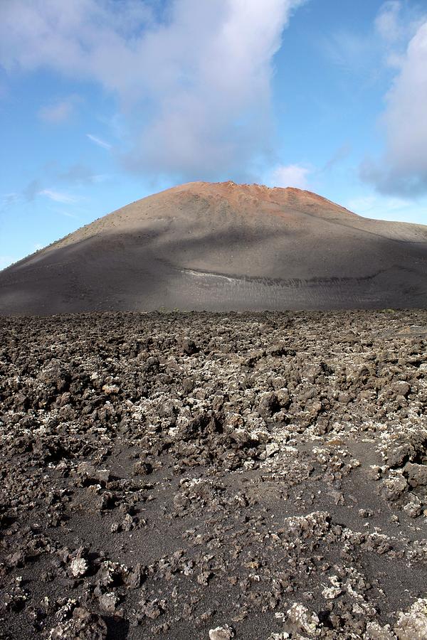 Landscape Photograph - Extinct Volcano by Tony Craddock/science Photo Library